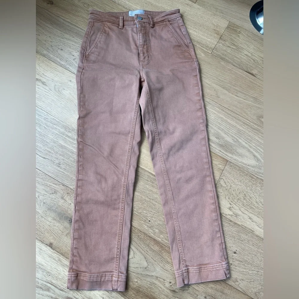 Everlane the slim leg crop pants